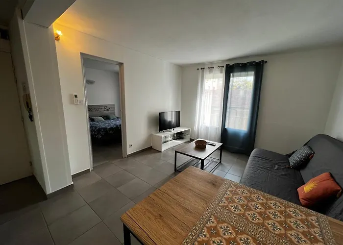 Joli T2 Climatise Proche Gare Et Centre Apartamento